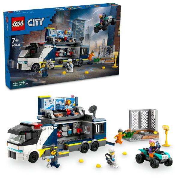 LEGO City Politielaboratorium in truck - 60418 - Afbeelding 10