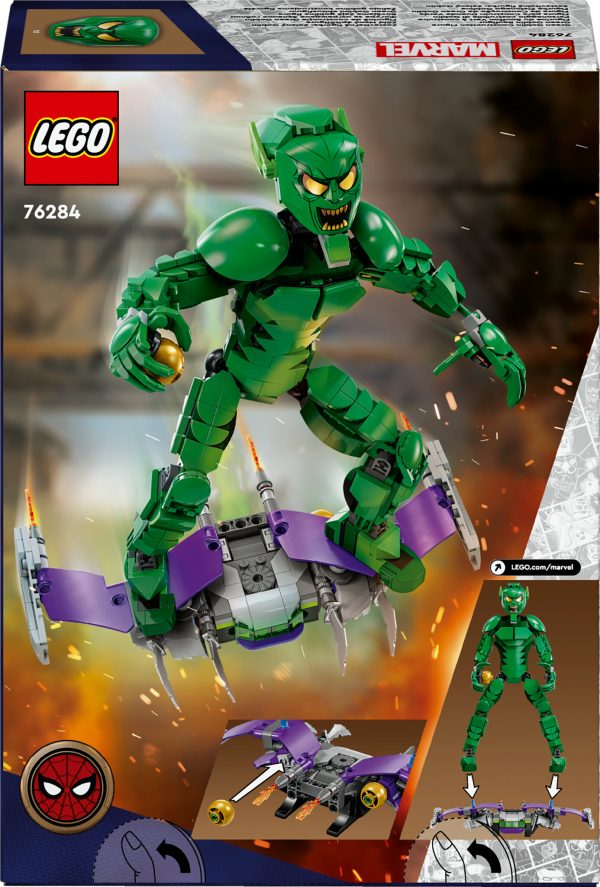 LEGO Marvel Studios Spider-Man Green Goblin bouwfiguur - 76284 - Afbeelding 10