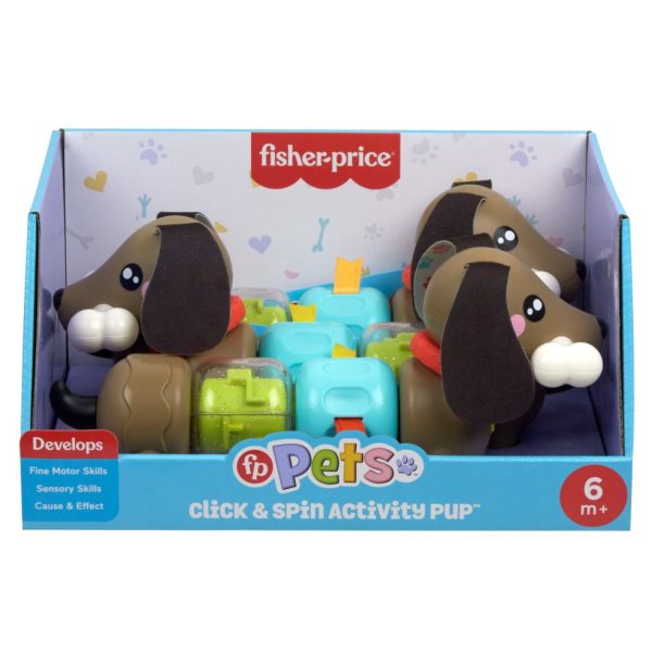 Fisher-Price Pets - Click & Spin Acticity Pup