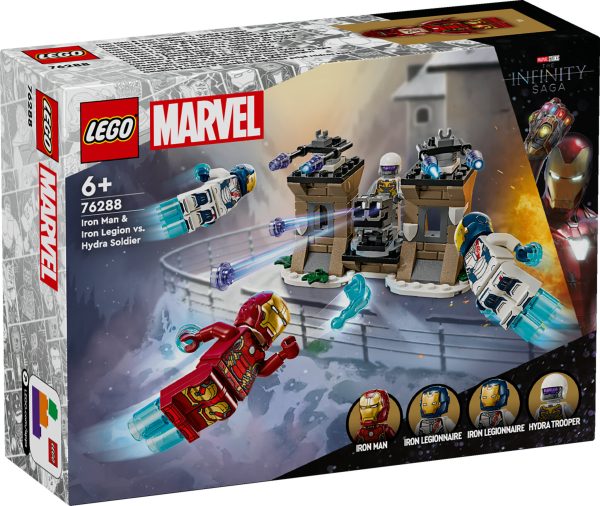 LEGO Marvel Avengers - Iron Man & Iron Legion vs. Hydra soldaat - 76288 - Afbeelding 5