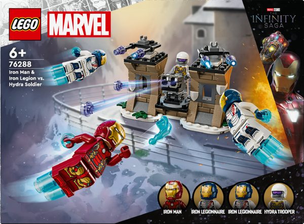 LEGO Marvel Avengers - Iron Man & Iron Legion vs. Hydra soldaat - 76288 - Afbeelding 7