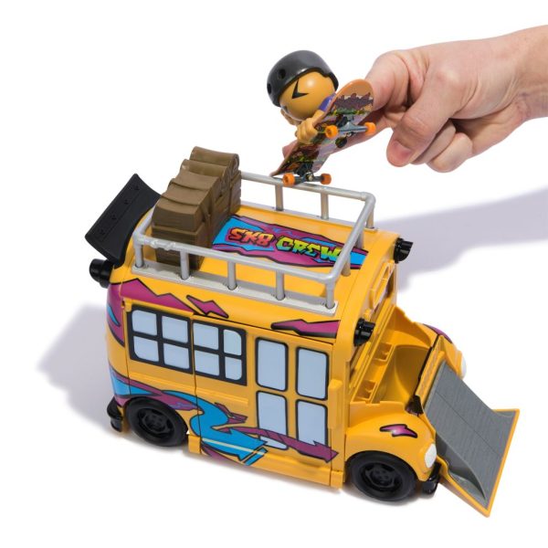 Tech Deck - Sk8 Crew - 2-in-1 Transforming Ultra Bus & Storage - Afbeelding 9