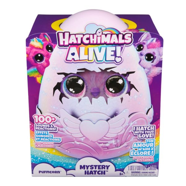 Hatchimals Alive Secret Hatch Pufficorn - Afbeelding 3
