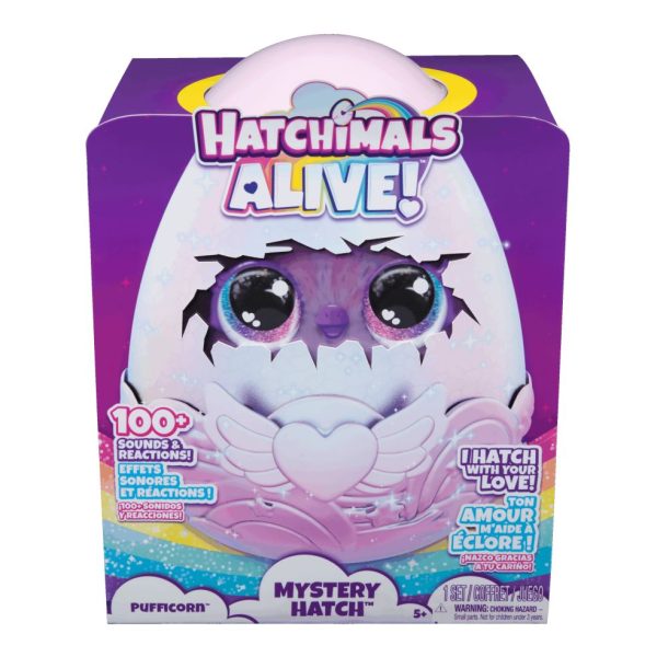 Hatchimals Alive Secret Hatch Pufficorn - Afbeelding 9