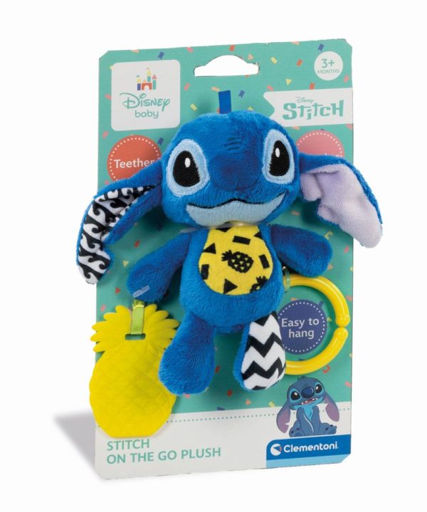 Disney Baby Clementoni - Stitch Travel Plush