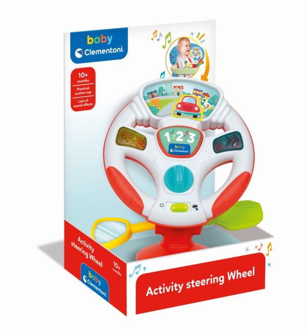 Baby Clementoni - Activity Steering Wheel