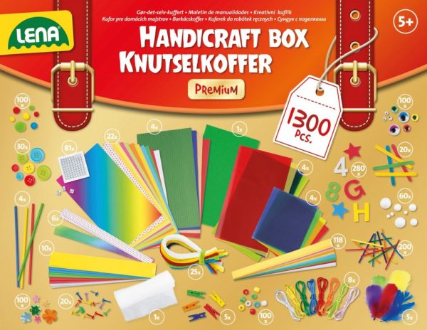 Lena Creatief Premium Knutselkoffer 1300 pcs