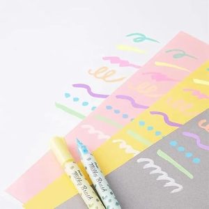 Pentel Milky Brush pen – Pastel Geel