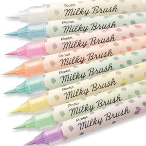 Pentel Milky Brush pen – Pastel Roos