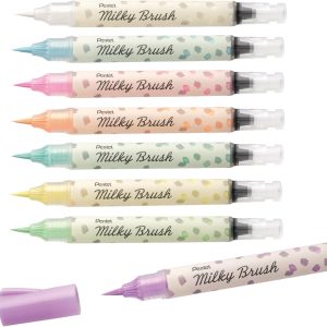 Pentel Milky Brush pen – Pastel Paars