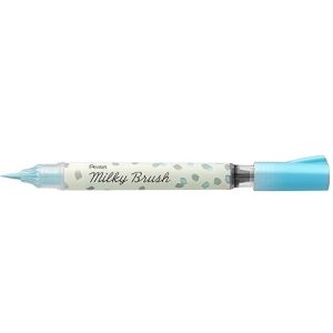 Pentel Milky Brush pen – Pastel Blauw