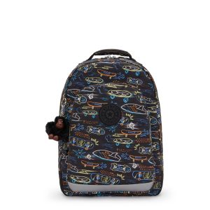 Kipling Rugzak Class Room – Neon Skate