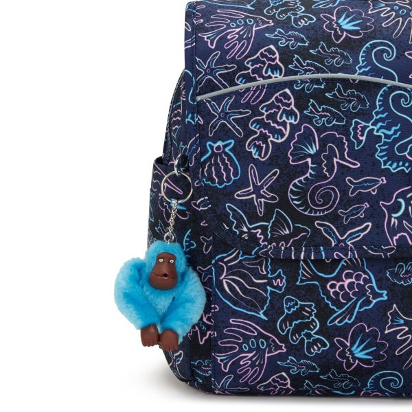 Kipling Rugzak Codie M - Disco Fish - Afbeelding 4