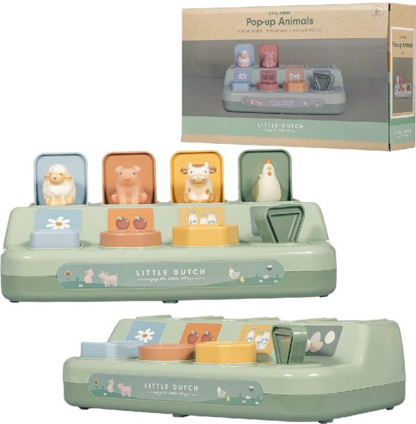 Little Dutch - Boerderij pop-up dieren - Afbeelding 3