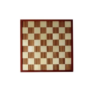 Schaak/dambord 42cm ingelegd in doos