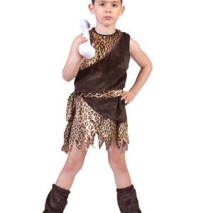 Kostuum Holbewoner 164