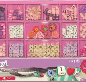 Houten kralen 240 st