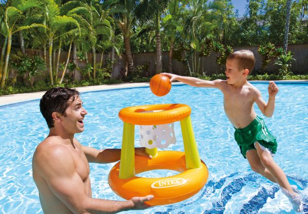 Watersport Basketbalring (67x55cm) - FLOATING HOOPS - Afbeelding 2