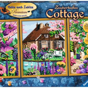 Schilderen op nummer – Betoverende cottage