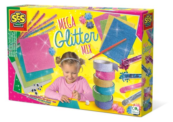 SES Creative - Mega Glitter knutselset