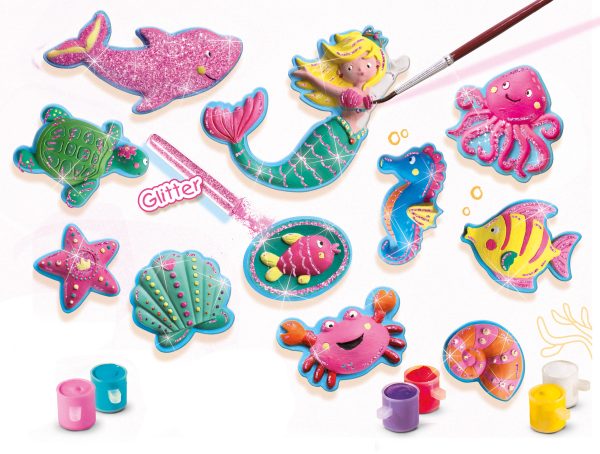 SES Creative Gieten en schilderen - Oceaanfiguren - Afbeelding 6