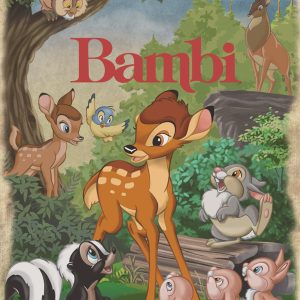 Puzzel Disney Classic Collection – Bambi Movie Poster (1000 stukjes)