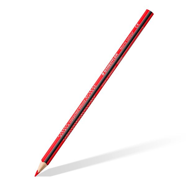 Kleurpotloden Noris WOPEX driekantig - 12stuks in karton etui - Afbeelding 2