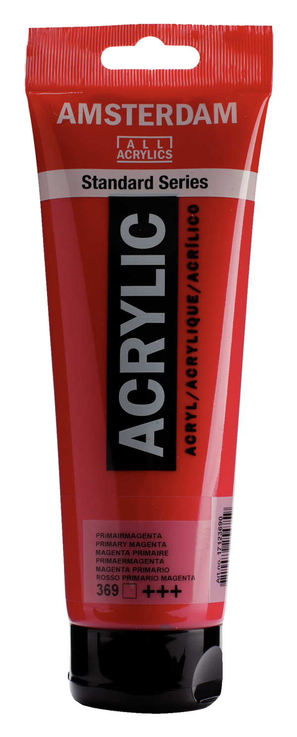 Acrylverf Amsterdam tube 250ml - Primair Mangenta