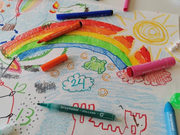 Bruynzeel Kids Viltstiften Glitter - 6stuks - Afbeelding 3