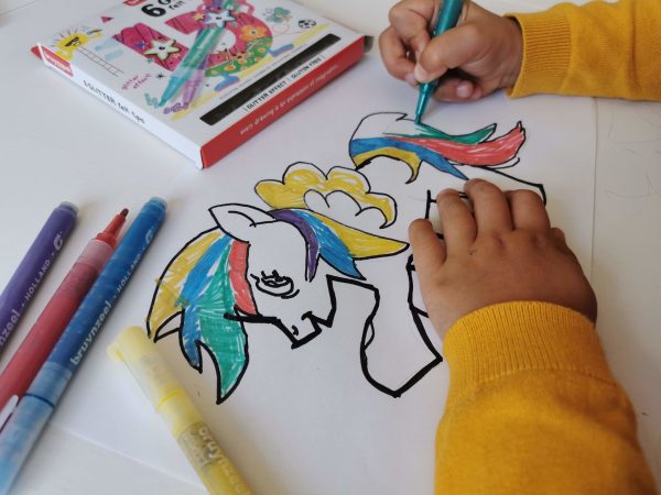 Bruynzeel Kids Viltstiften Glitter - 6stuks - Afbeelding 4