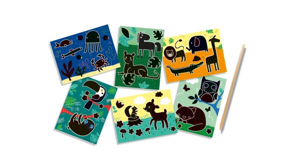 SES Creative Scratch art - Dieren - Afbeelding 3