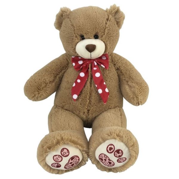 Beer met strik - 66cm