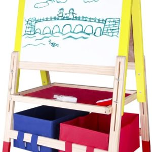 Verstelbaar Krijtbord met magnetische zijde