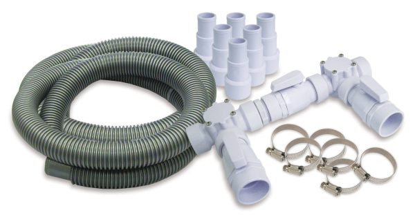 Kokido Bypass Valve Set (2 x 3-Way Valves + 2 x 3Ft Hoses)