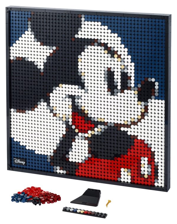LEGO ART Disney's Mickey Mouse - 31202 - Afbeelding 2