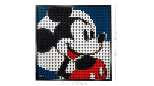 LEGO ART Disney's Mickey Mouse - 31202 - Afbeelding 3