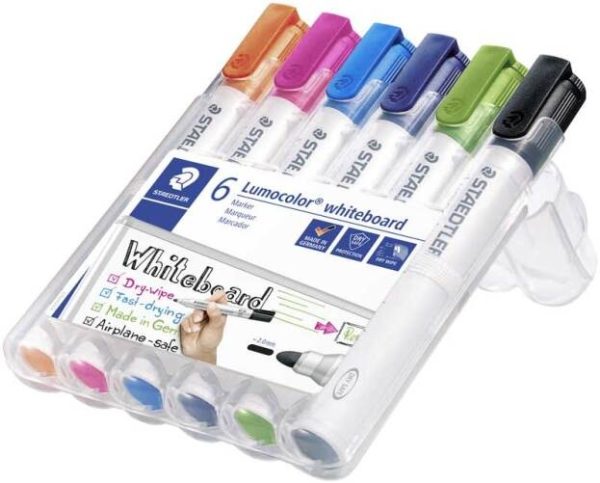 Lumocolor Whiteboard box - 6 stuks
