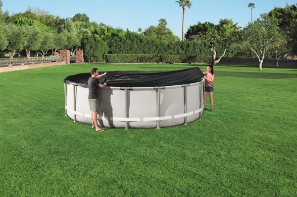 Afdekzeil (Ø 488cm) voor Frame Pool - Afbeelding 5