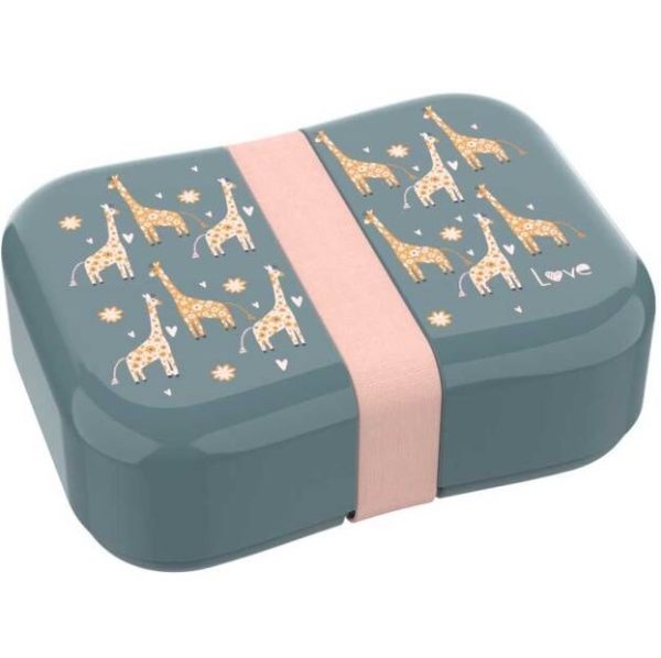 Lunch Buddies - Brooddoos STRAP GIRAF 185x185x68mm