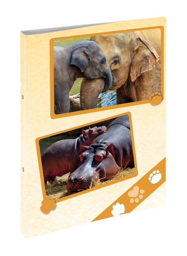 Pagna Ringmap PP A4 2ringen/16mm - Zoodieren