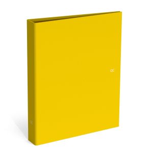 Ringband QC Colour A4 met 2 ringen – maize yellow