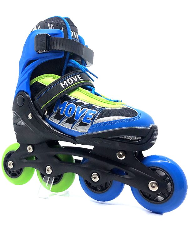 Inline Skates Move Fast Boy - verkrijgbaar in 3 maten (S/M/L) - Afbeelding 3