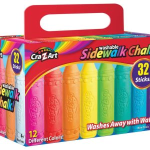 Cra-Z-Art Stoepkrijt – 32stuks (gekleurd)