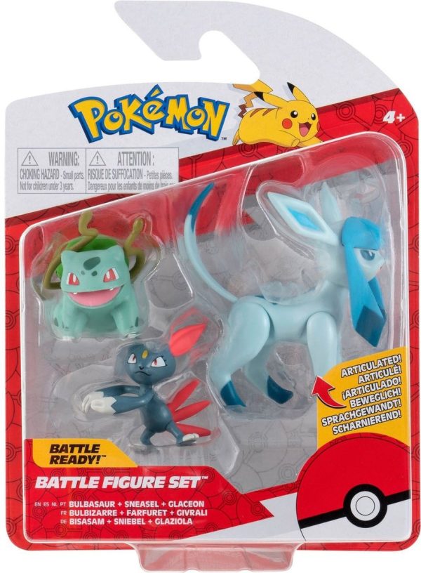 Pokémon Battle Figure Set 3-pack - assortiment - 1 exemplaar - Afbeelding 2