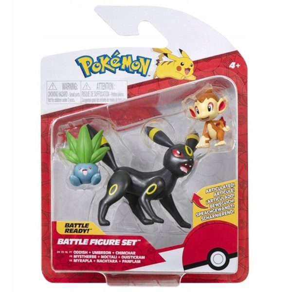 Pokémon Battle Figure Set 3-pack - assortiment - 1 exemplaar - Afbeelding 7