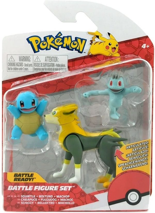 Pokémon Battle Figure Set 3-pack - assortiment - 1 exemplaar - Afbeelding 3