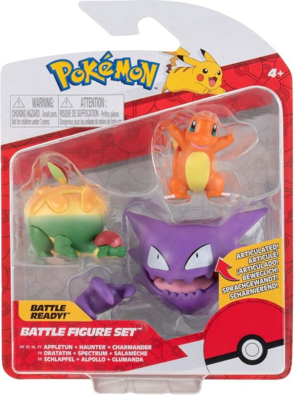 Pokémon Battle Figure Set 3-pack - assortiment - 1 exemplaar - Afbeelding 4