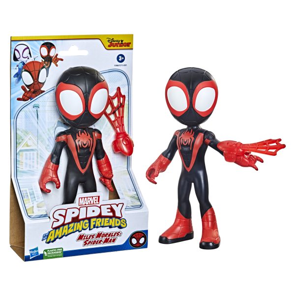 Marvel Spidey and His Amazing Friends - Miles Morales actiefiguur (22,5cm)