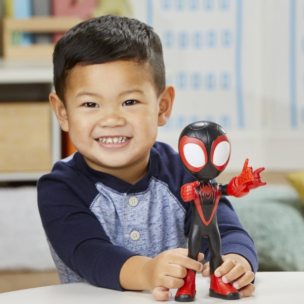 Marvel Spidey and His Amazing Friends - Miles Morales actiefiguur (22,5cm) - Afbeelding 4