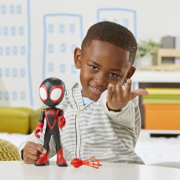 Marvel Spidey and His Amazing Friends - Miles Morales actiefiguur (22,5cm) - Afbeelding 6